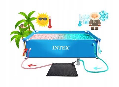 Mata solarna podgrzewająca wodę do basenu INTEX 28685 Mata solarna podgrzewająca wodę do basenu INTEX 28685
