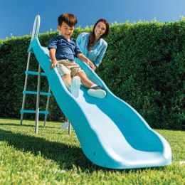 Zjeżdżalnia dla dzieci ogrodowa ślizg 183 cm stal tworzywo INTEX 44106