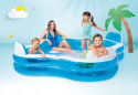 BASEN OGRODOWY Z SIEDZENIAMI DMUCHANY INTEX 105