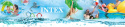 BASEN OGRODOWY Z SIEDZENIAMI DMUCHANY INTEX 105