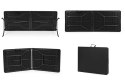 Komplet cateringowy stół 4 krzesła zestaw mebli składane HDPE czarny MultiGarden